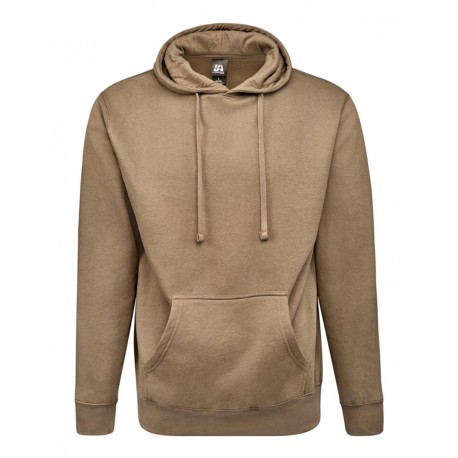 8720 J. America 8720 BTB Fleece Hooded Sweatshirt DESERT