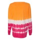 8229 J. America Atomic Orange/ Cosmic Pink Tie-Dye