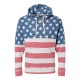 8871 J. America Stars & Stripes Triblend