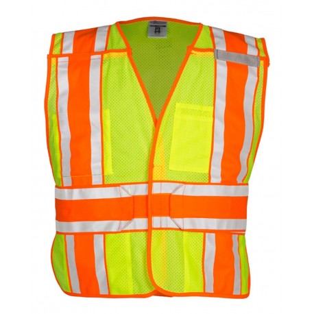 1166B Kishigo 1166B 4 Season Breakaway Vest LIME