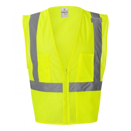 1085-1086 Kishigo 1085-1086 Ultra-Cool Mesh Vest with Pockets LIME