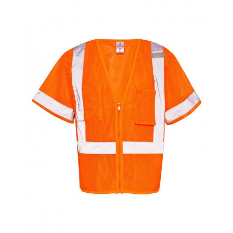 1264-1265 Kishigo 1264-1265 Class 3 Economy Vest ORANGE