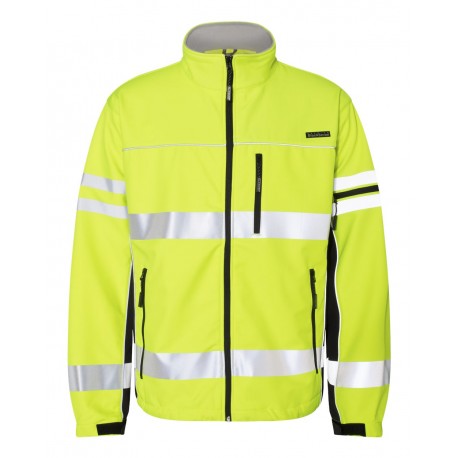JS137-138 Kishigo JS137-138 Premium Black Series Class 3 Soft Shell Jacket LIME