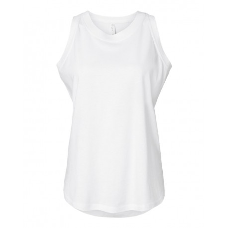 3592 LAT 3592 Women's Relaxed Fine Jersey Tank WHITE