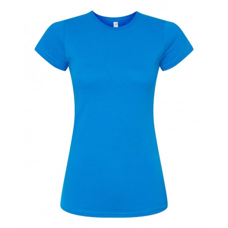 3616 LAT 3616 Women's Fitted Fine Jersey Tee COBALT