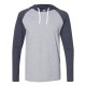 6917 LAT Vintage Heather/ Vintage Navy/ White