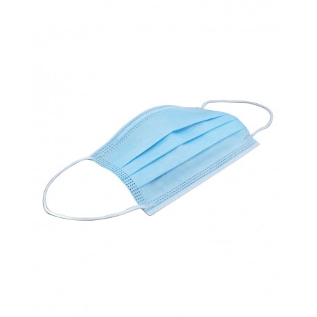 3PM-Mask Liberty Bags 3PM-Mask 3-Ply Face Mask LIGHT BLUE