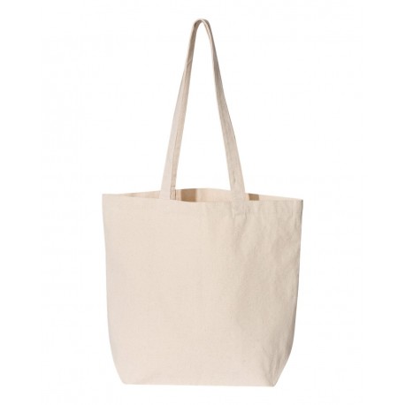 8866 Liberty Bags 8866 Large Canvas Tote NATURAL