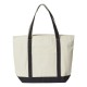 8873 Liberty Bags NATURAL/ BLACK