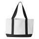 7002 Liberty Bags WHITE/ BLACK