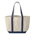 8871 Liberty Bags NATURAL/ NAVY