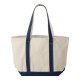 8871 Liberty Bags NATURAL/ NAVY
