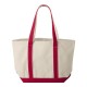 8871 Liberty Bags NATURAL/ RED
