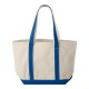 8871 Liberty Bags NATURAL/ ROYAL