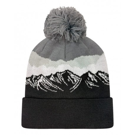 GRNDSR LOCALE GRNDSR Grand Recycled Beanie Misty Peaks/ Black