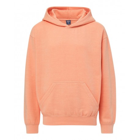 23153Y MV Sport 23153Y Youth Buddy Hooded Sweatshirt CREAMSICLE