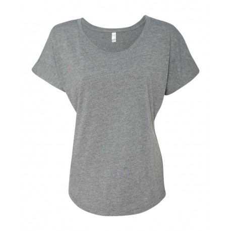 6760 Next Level 6760 Women's Triblend Dolman T-Shirt PREMIUM HEATHER