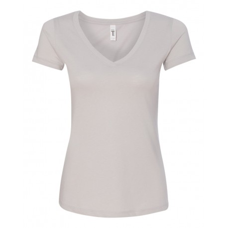 1540 Next Level 1540 Women's Ideal V-Neck T-Shirt SILVER
