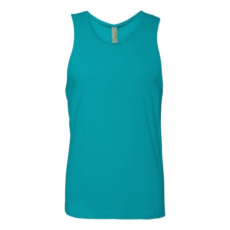3633 Next Level 3633 Cotton Muscle Tank TAHITI BLUE