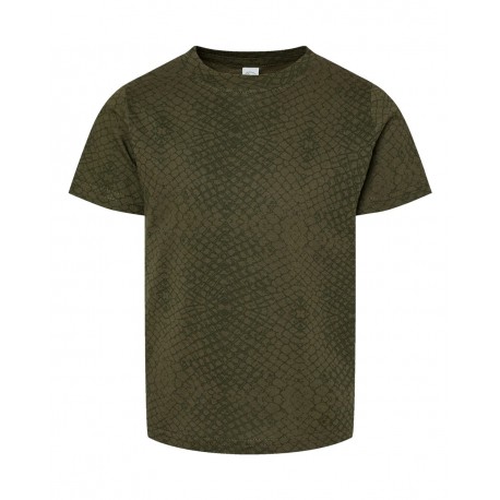 3321 Rabbit Skins 3321 Toddler Fine Jersey Tee GREEN REPTILE
