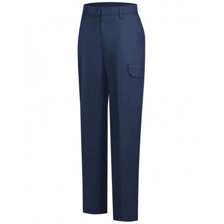 PT89 Red Kap PT89 Women's Industrial Cargo Pants Navy - Unhemmed