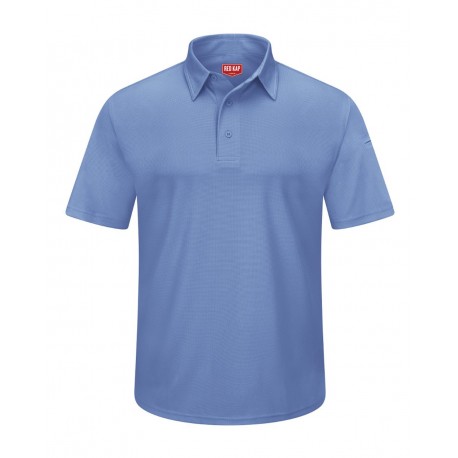 SK90 Red Kap SK90 Performance Knit Flex Series Pro Polo Medium Blue
