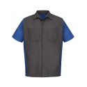 SY20T Red Kap Charcoal/ Royal