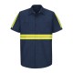 SP24E Red Kap Navy/ Yellow Trim