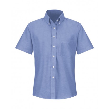 SR61 Red Kap SR61 Women's Executive Oxford Dress Shirt LIGHT BLUE