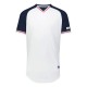 R01X3M Russell Athletic White/ Navy/ True Red