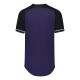 R01X3M Russell Athletic Purple/ Black/ White