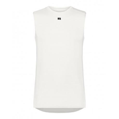 R22CPM Russell Athletic R22CPM CoolCore Compression Tank Top WHITE