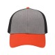 SP1450 Sportsman Heather Grey/ Charcoal/ Orange