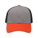 SP1450 Sportsman Heather Grey/ Charcoal/ Orange