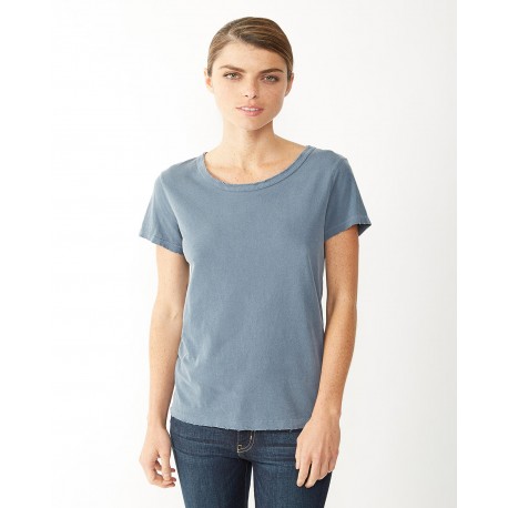 04860C1 Alternative 04860C1 Ladies' Vintage Garment-Dyed Distressed T-Shirt 