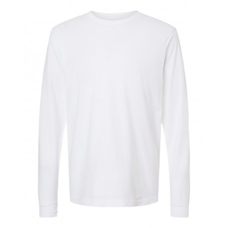 202LS Tultex 202LS Fine Jersey Long Sleeve T-Shirt WHITE