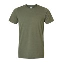 602CVC Tultex Heather Military Green