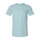 602CVC Tultex HEATHER ICE BLUE
