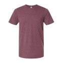 602CVC Tultex HEATHER MAROON