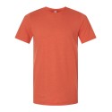 602CVC Tultex HEATHER ORANGE