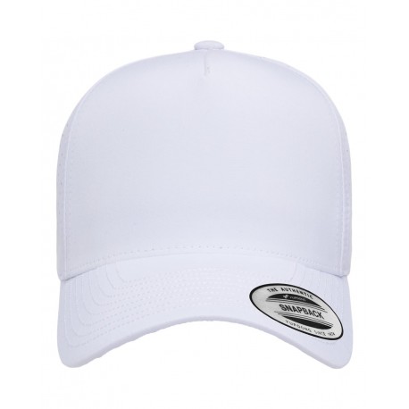 5389AP YP Classics 5389AP 5-Panel Snapback with Perforated Cap WHITE