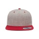 6089M YP Classics Heather Grey/ Red