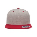 6089M YP Classics Heather Grey/ Red