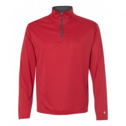 Badger 4102 B-Core Quarter-Zip Pullover