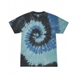 Colortone 1090 Festival Tie-Dyed Burnout T-Shirt