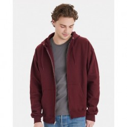 Hanes F280 Ultimate Cotton Full-Zip Hooded Sweatshirt