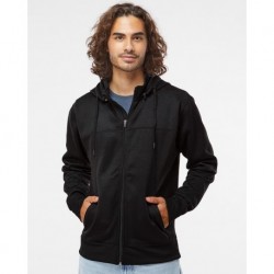 Independent Trading Co. EXP80PTZ Poly-Tech Full-Zip Hooded Sweatshirt