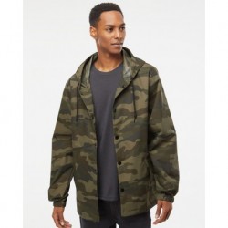 Independent Trading Co. EXP95NB Water-Resistant Hooded Windbreaker
