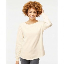 Independent Trading Co. PRM2000 Women's California Wave Wash Crewneck Sweatshirt