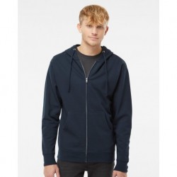 Independent Trading Co. SS4500Z Midweight Full-Zip Hooded Sweatshirt